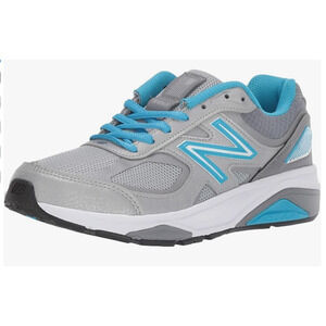 New Balance Women's Made in US 1540 V3 Running Shoe, Silver/Polaris, 6 M US